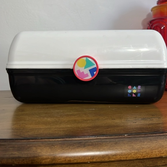 Vintage Ivory & Black Caboodle Travel Case 5626 - Picture 10 of 10